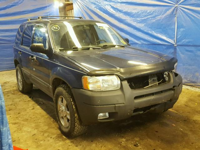 1FMYU93154KB38333 - 2004 FORD ESCAPE XLT BLUE photo 1