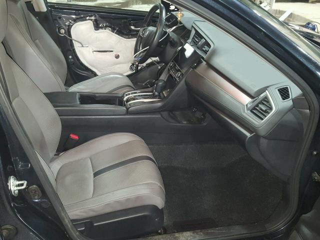 19XFC1F72GE222956 - 2016 HONDA CIVIC EXL BLUE photo 5