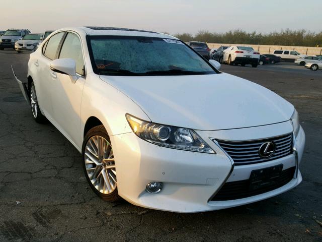 JTHBK1GG8D2077526 - 2013 LEXUS ES 350 WHITE photo 1