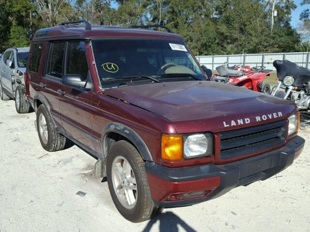 SALTW12412A766293 - 2002 LAND ROVER DISCOVERY RED photo 1