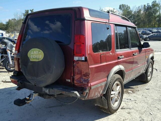 SALTW12412A766293 - 2002 LAND ROVER DISCOVERY RED photo 4