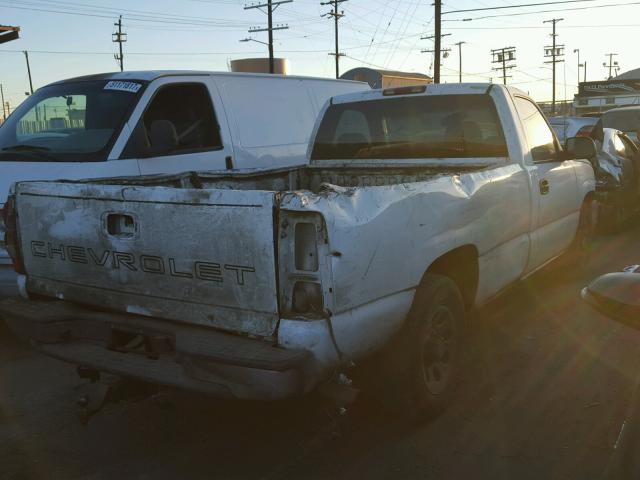 3GCEC14X17G208498 - 2007 CHEVROLET SILVERADO WHITE photo 4