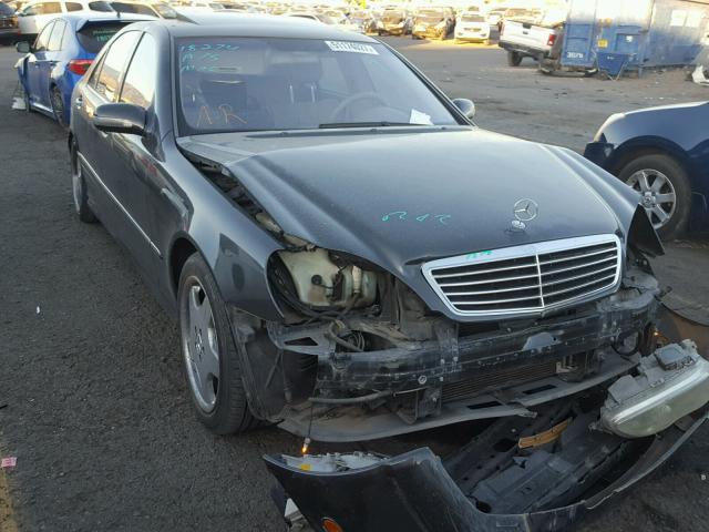 WDBNG75J32A231353 - 2002 MERCEDES-BENZ S 500 BLACK photo 1