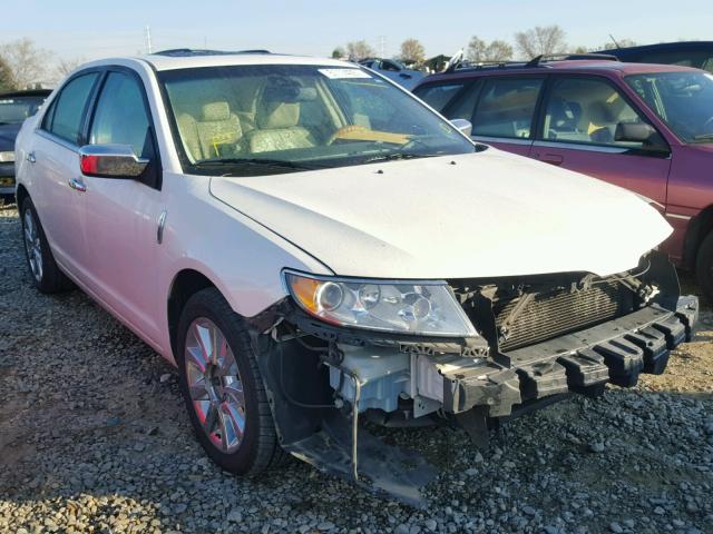 3LNHL2JC9AR628585 - 2010 LINCOLN MKZ WHITE photo 1