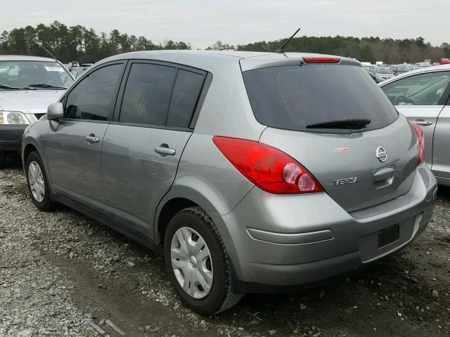 3N1BC1CP1CK812986 - 2012 NISSAN VERSA S GRAY photo 3