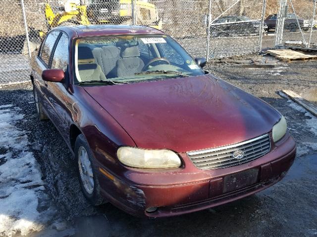 1G1NE52M1W6223554 - 1998 CHEVROLET MALIBU LS MAROON photo 1