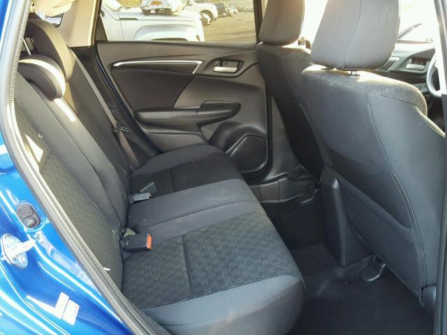 JHMGK5H52HS014356 - 2017 HONDA FIT LX أزرق صورة 6