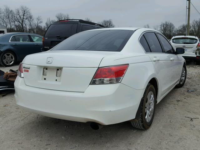 1HGCP26418A053327 - 2008 HONDA ACCORD LXP WHITE photo 4