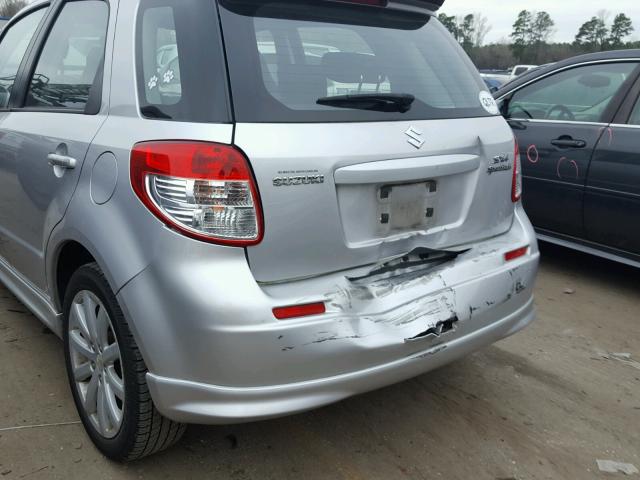 JS2YA5A50D6100034 - 2013 SUZUKI SX4 BASE SILVER photo 9