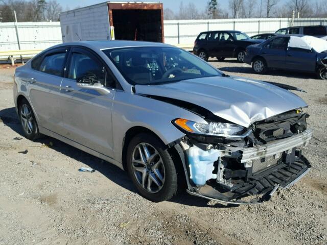 1FA6P0H7XE5395764 - 2014 FORD FUSION SE SILVER photo 1