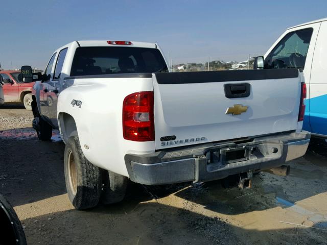 1GC4KZC83DF146560 - 2013 CHEVROLET SILVERADO WHITE photo 3