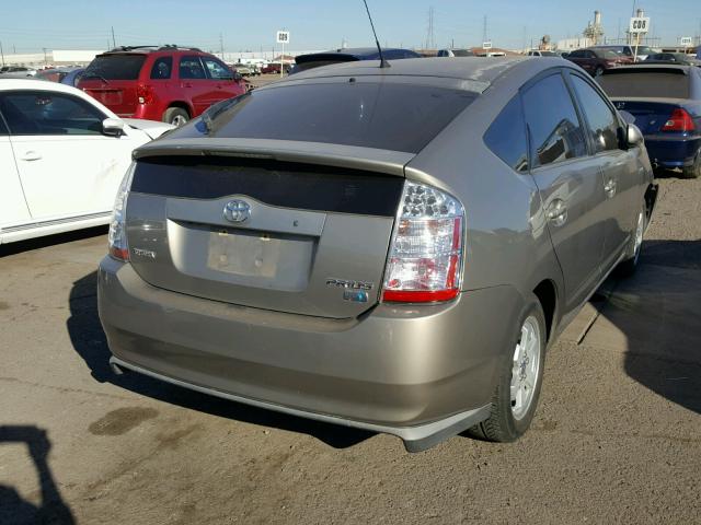 JTDKB20U383322806 - 2008 TOYOTA PRIUS GOLD photo 4