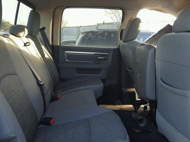 1C6RR7LT9FS625481 - 2015 RAM 1500 SLT BLUE photo 6