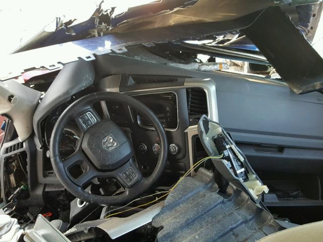1C6RR7LT9FS625481 - 2015 RAM 1500 SLT BLUE photo 9
