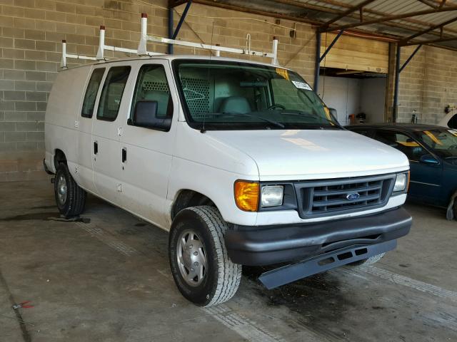 1FTNE24L27DA60999 - 2007 FORD ECONOLINE WHITE photo 1