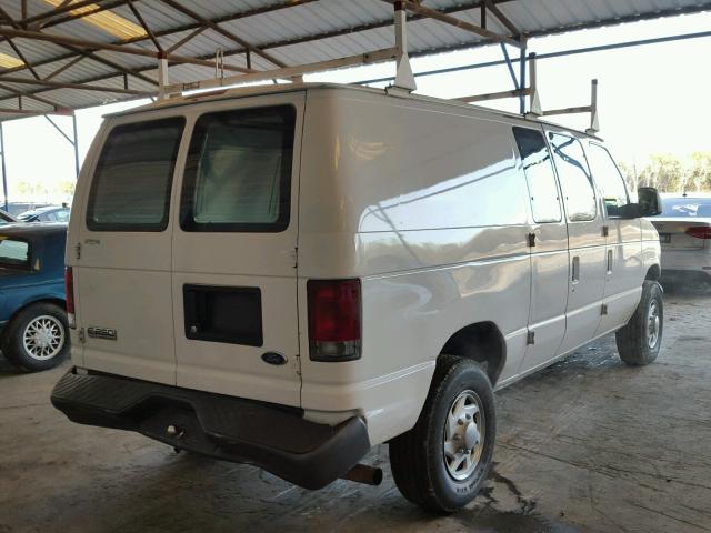 1FTNE24L27DA60999 - 2007 FORD ECONOLINE WHITE photo 4