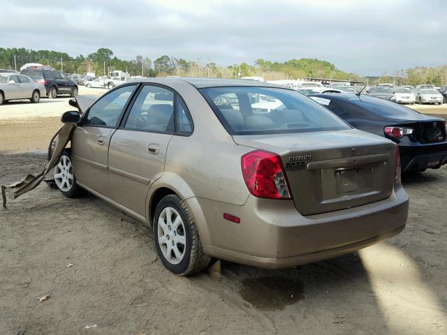 KL5JD56Z05K208005 - 2005 SUZUKI FORENZA S GOLD photo 3