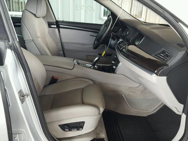 WBASP4C54CC341968 - 2012 BMW 550 XIGT SILVER photo 5