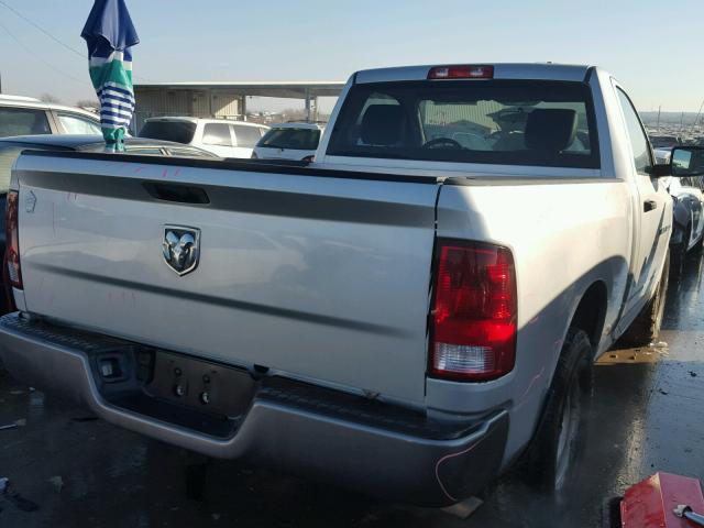 3D7JB1EK9BG611275 - 2011 DODGE RAM 1500 SILVER photo 4