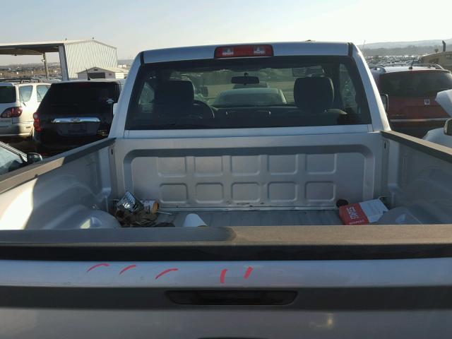 3D7JB1EK9BG611275 - 2011 DODGE RAM 1500 SILVER photo 6