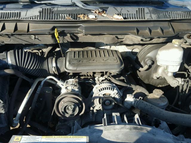 3D7JB1EK9BG611275 - 2011 DODGE RAM 1500 SILVER photo 7