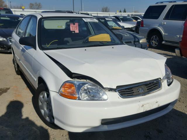 2HGEJ6629WH607504 - 1998 HONDA CIVIC DX WHITE photo 1