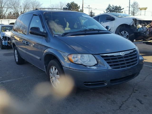 2A4GP54L06R884963 - 2006 CHRYSLER TOWN & COU TEAL photo 1