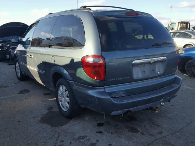 2A4GP54L06R884963 - 2006 CHRYSLER TOWN & COU TEAL photo 3