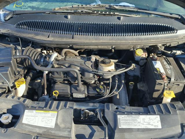 2A4GP54L06R884963 - 2006 CHRYSLER TOWN & COU TEAL photo 7