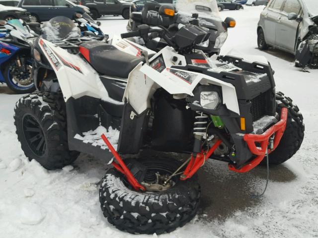 4XAGH85A8DA071672 - 2013 POLARIS SCRAMBLER WHITE photo 1