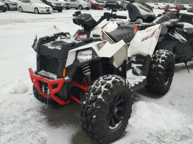 4XAGH85A8DA071672 - 2013 POLARIS SCRAMBLER WHITE photo 2