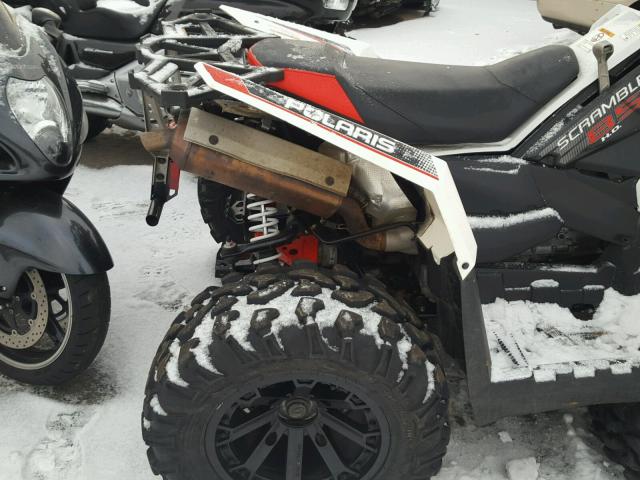 4XAGH85A8DA071672 - 2013 POLARIS SCRAMBLER WHITE photo 6