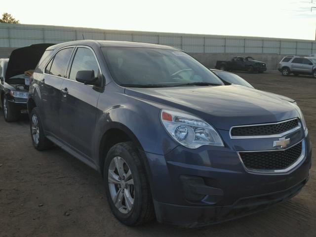 2GNALAEK5E6148890 - 2014 CHEVROLET EQUINOX LS BLUE photo 1