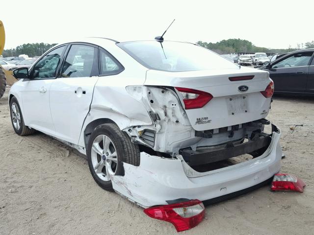 1FADP3F24EL426731 - 2014 FORD FOCUS SE WHITE photo 3