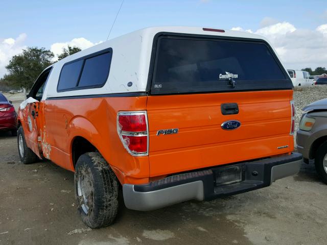 1FTMF1CM7DKD97169 - 2013 FORD F150 TWO TONE photo 3