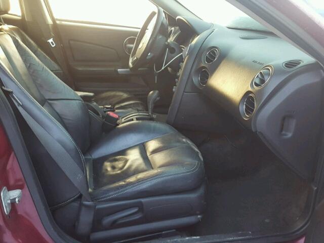2G2WP552761134616 - 2006 PONTIAC GRAND PRIX Tünd qırmızı foto 5