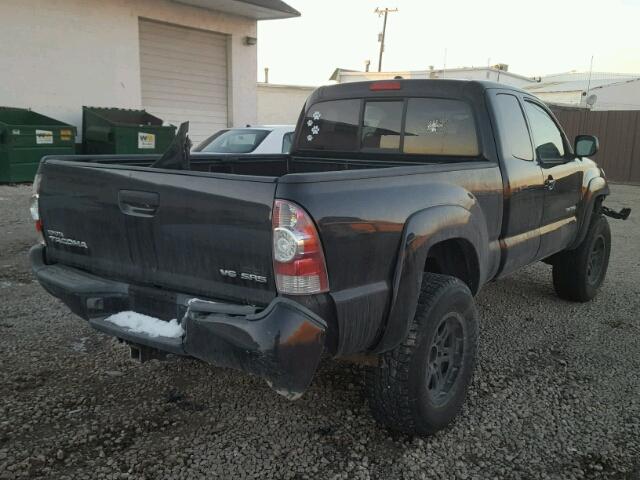 5TEUU42N89Z664436 - 2009 TOYOTA TACOMA ACC BLACK photo 4