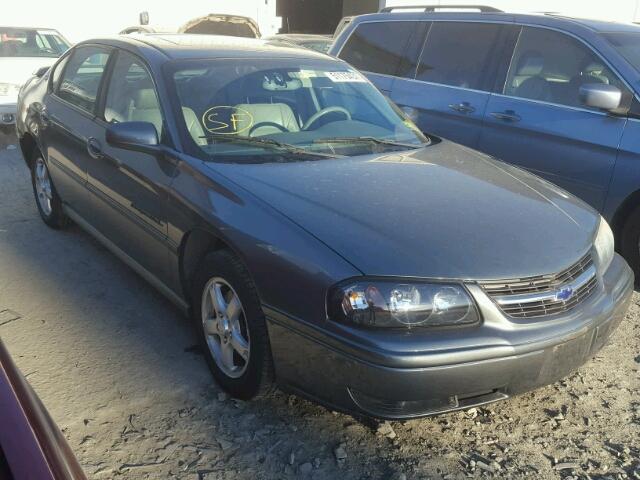 2G1WH52K649292868 - 2004 CHEVROLET IMPALA LS GRAY photo 1