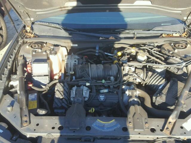 2G1WH52K649292868 - 2004 CHEVROLET IMPALA LS GRAY photo 7