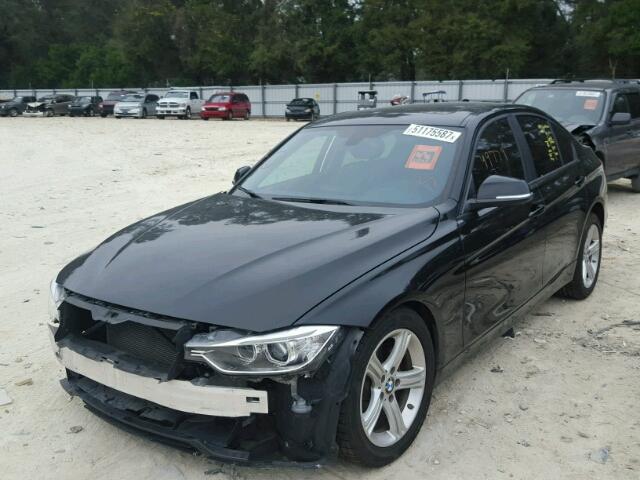 WBA3C1C52DF438942 - 2013 BMW 328 I SULE შავი ფოტო 2