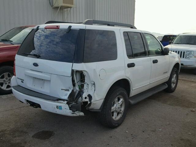 1FMZU73K95UA81609 - 2005 FORD EXPLORER X WHITE photo 4