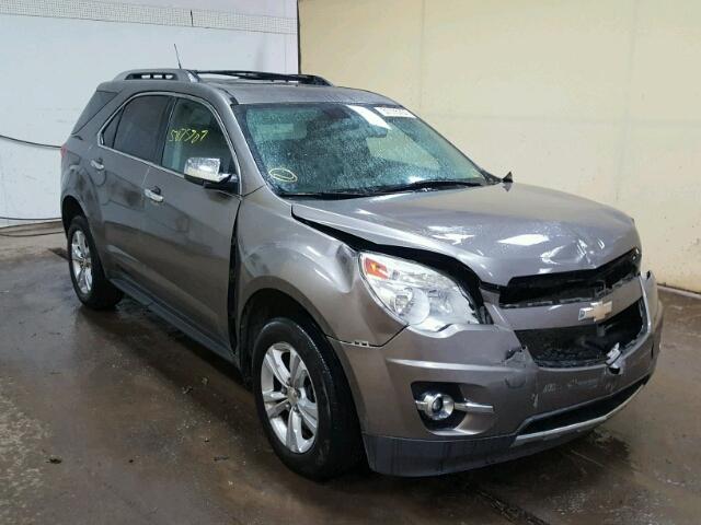 2CNFLNEW1A6287767 - 2010 CHEVROLET EQUINOX LT GRAY photo 1