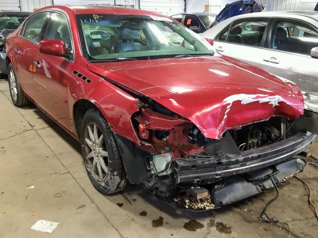 1G4HR57Y77U147545 - 2007 BUICK LUCERNE CX RED photo 1