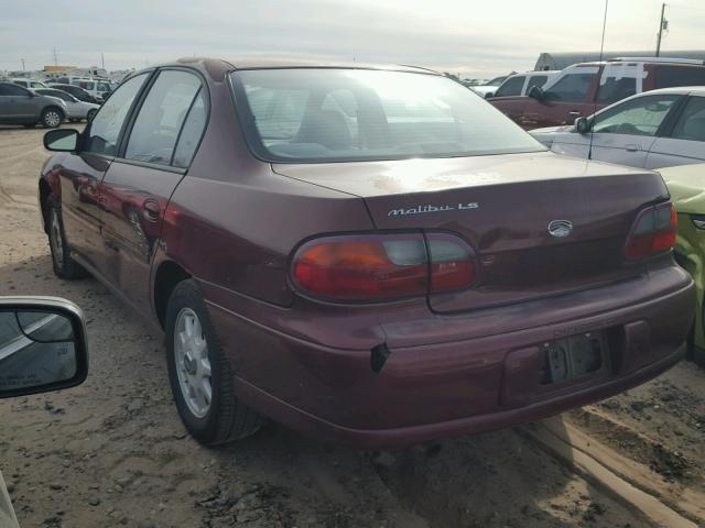 1G1NE52M9V6147497 - 1997 CHEVROLET MALIBU LS MAROON photo 3