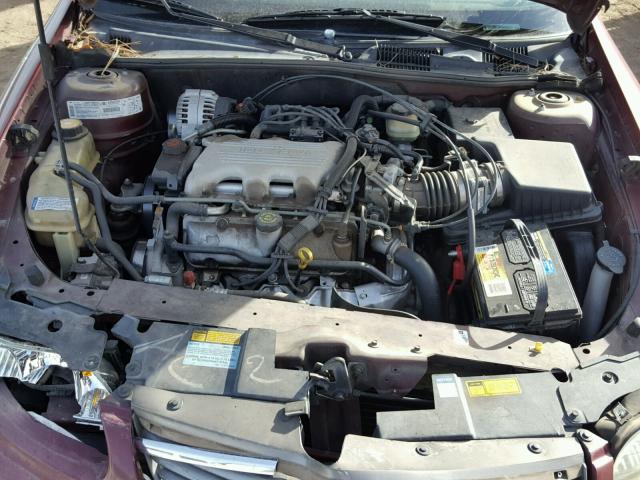 1G1NE52M9V6147497 - 1997 CHEVROLET MALIBU LS 栗色 照片 7