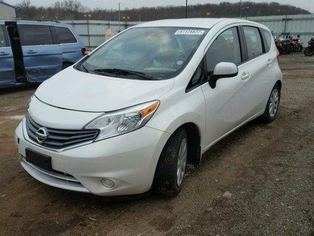 3N1CE2CP6EL376038 - 2014 NISSAN VERSA NOTE WHITE photo 2