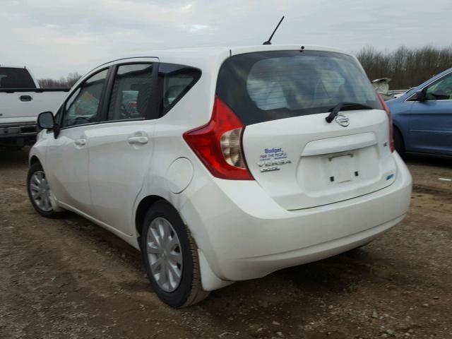 3N1CE2CP6EL376038 - 2014 NISSAN VERSA NOTE WHITE photo 3