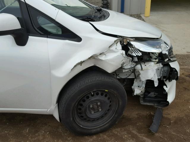 3N1CE2CP6EL376038 - 2014 NISSAN VERSA NOTE WHITE photo 9