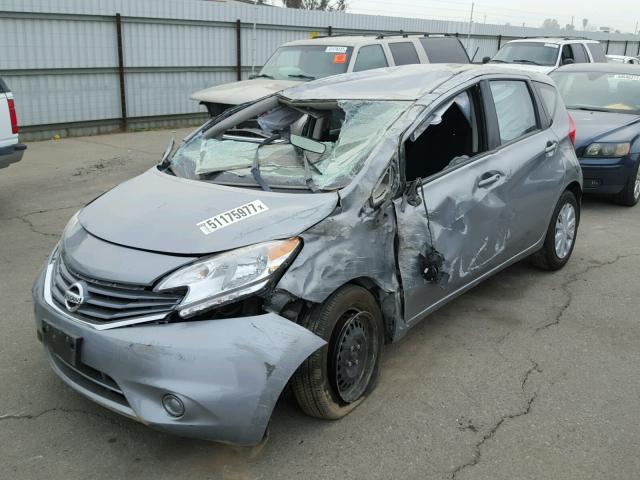 3N1CE2CP9FL350289 - 2015 NISSAN VERSA NOTE GRAY photo 2