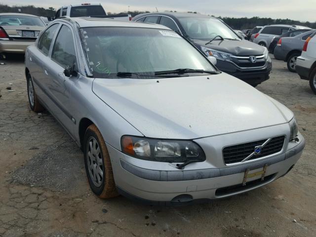 YV1RS61R422154861 - 2002 VOLVO S60 SILVER photo 1